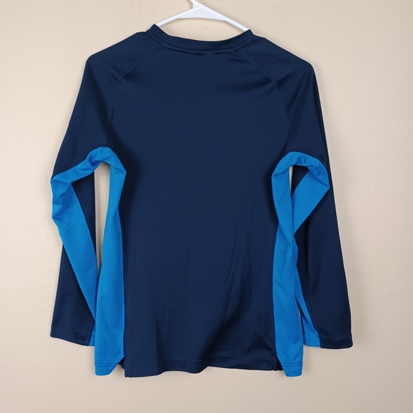 Nike Dri-Fit elite Boys navy blue shirt size large - Picture 2 of 8